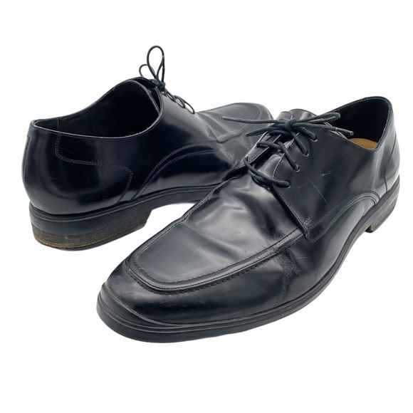 Cole Haan Black Leather Oxford Lace-Up Dress Shoes main image 6